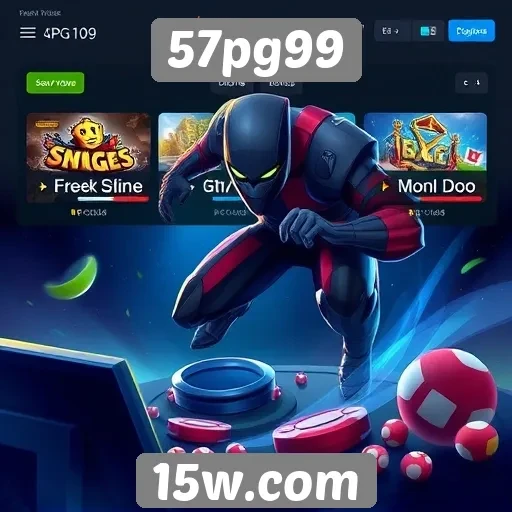 57pg99 oferece uma ampla variedade de jogos online