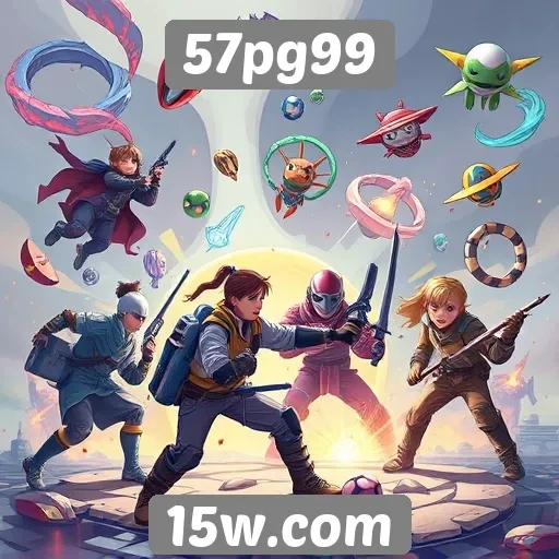 Estudo sobre a diversidade de jogos disponíveis no 57pg99