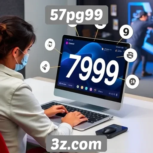 Exploração das principais funcionalidades do site 57pg99